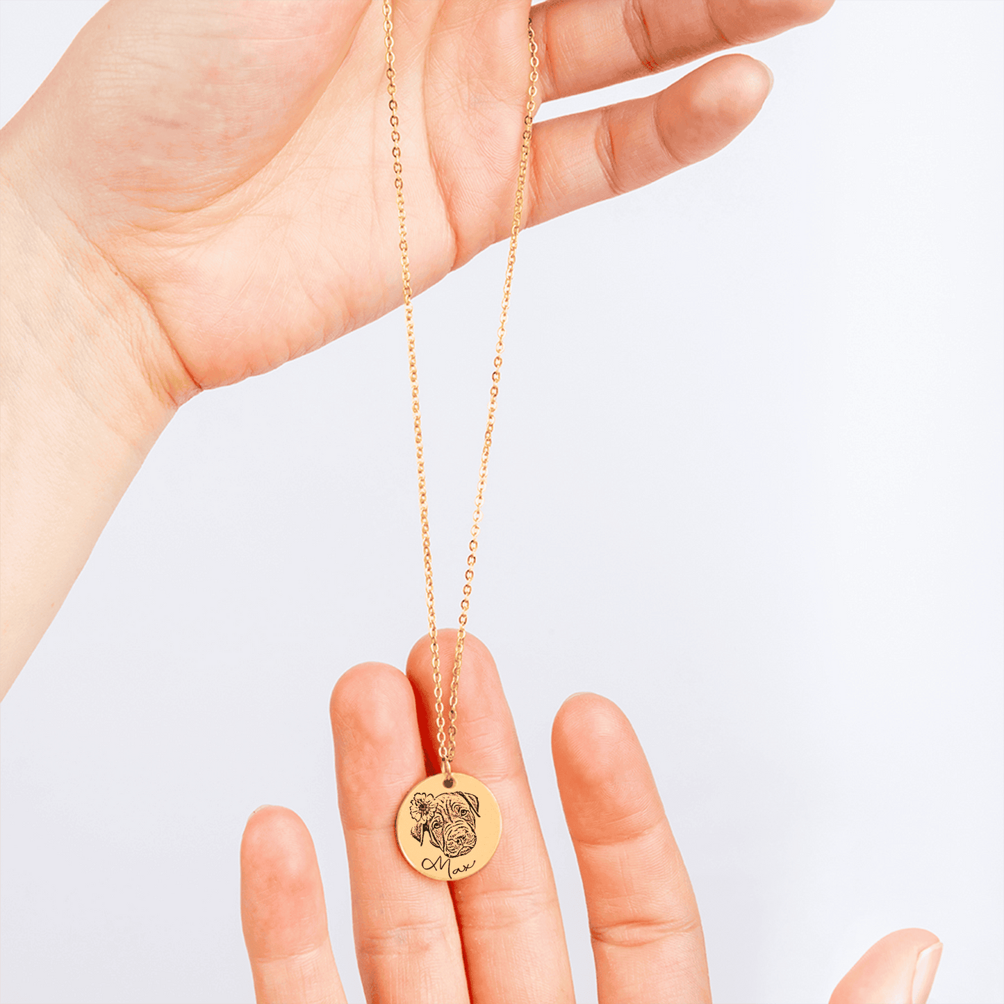 Altijd Bij Me - Gepersonaliseerde Ketting met Foto