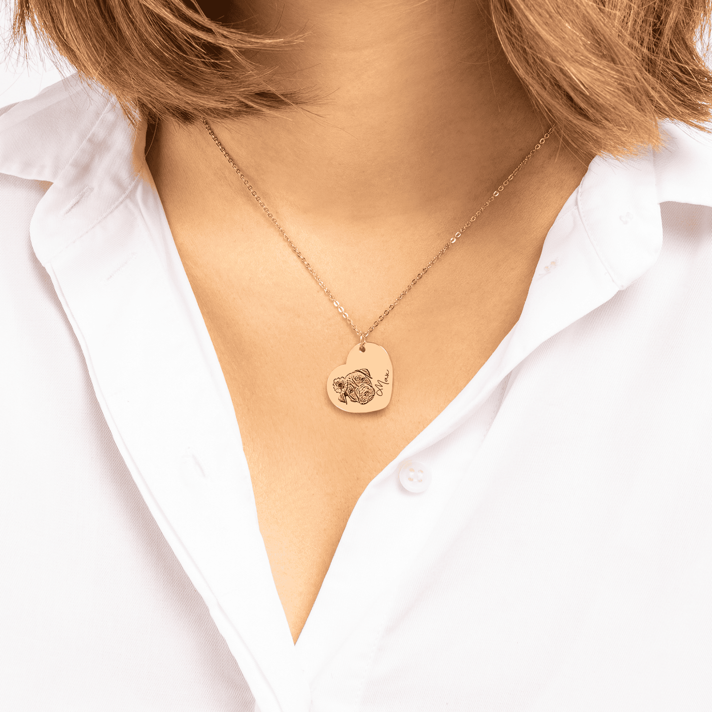 Altijd Bij Me - Gepersonaliseerde Ketting met Foto