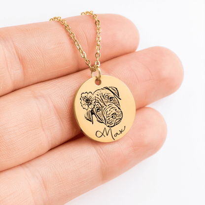 Altijd Bij Me - Gepersonaliseerde Ketting met Foto