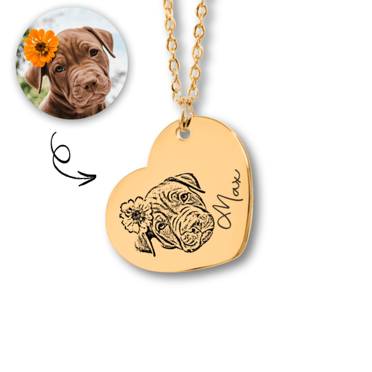 Altijd Bij Me - Gepersonaliseerde Ketting met Foto