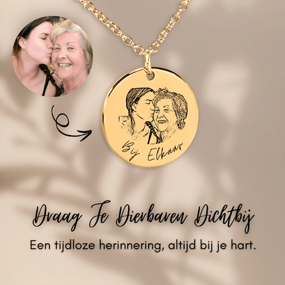 Voor Altijd In Mijn Hart Personaliseerd Ketting